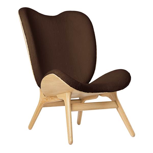 Umage   Conversation Piece Høj Oak Teddy Brown  : Erling Christensen Møbler