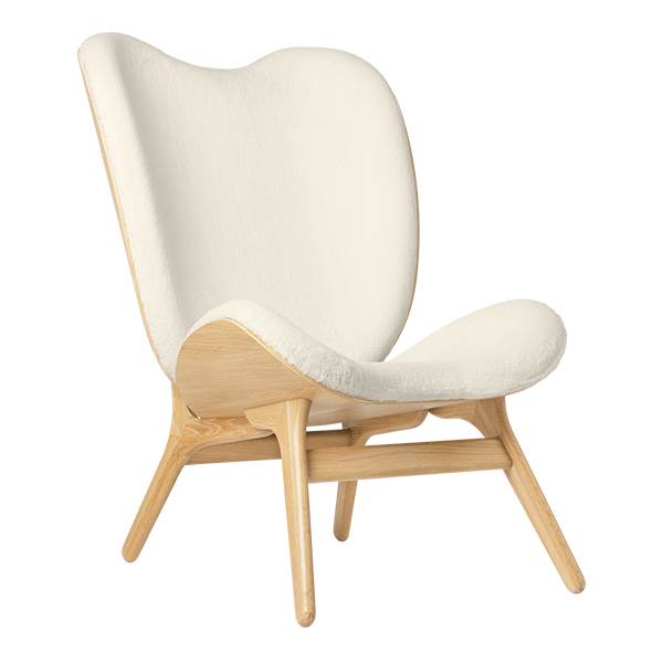Umage   Conversation Piece Høj Oak Teddy White  : Erling Christensen Møbler