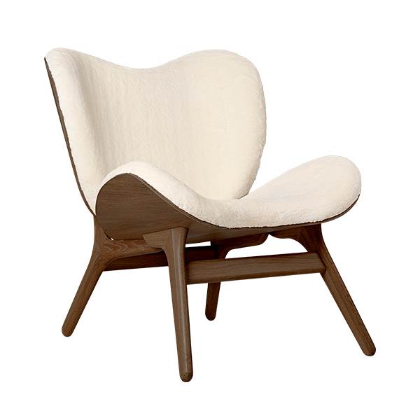 Umage   Conversation Piece Lav Dark Oak Teddy White  : Erling Christensen Møbler
