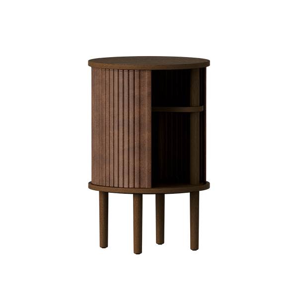 Umage Audacious Sidebord Mørk Eg Hazelnut Kunstlæder  : Erling Christensen Møbler