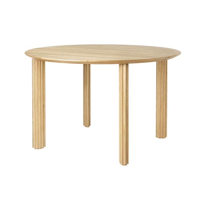 Umage Comfort Circle Rundt Spisebord   120 Cm Lys Eg  : Erling Christensen Møbler