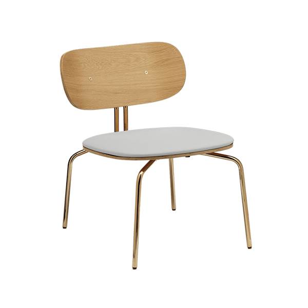 Umage Curious Loungestol Messing   Sterling  : Erling Christensen Møbler