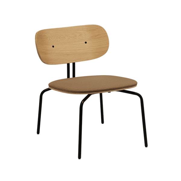 Umage Curious Loungestol Sort   Sugar Brown  : Erling Christensen Møbler