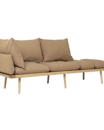 Umage Lounge Around   Seater Sofa Eg Sugar Brown  : Erling Christensen Møbler