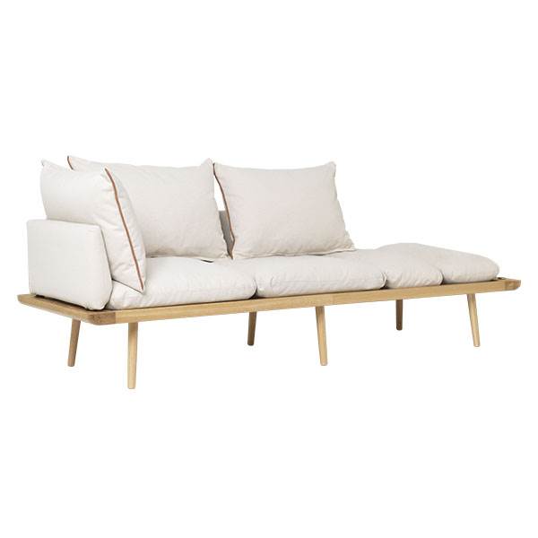 Umage Lounge Around   Seater Sofa Eg White Sands  : Erling Christensen Møbler