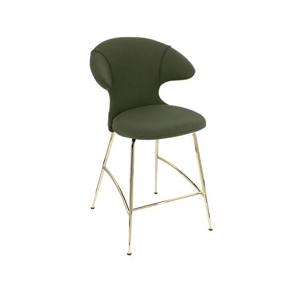 Umage Time Flies Counterstol Racing Green   Messing  : Erling Christensen Møbler