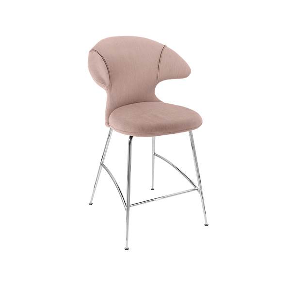 Umage Time Flies Counterstol Stone Rose   Chrome  : Erling Christensen Møbler