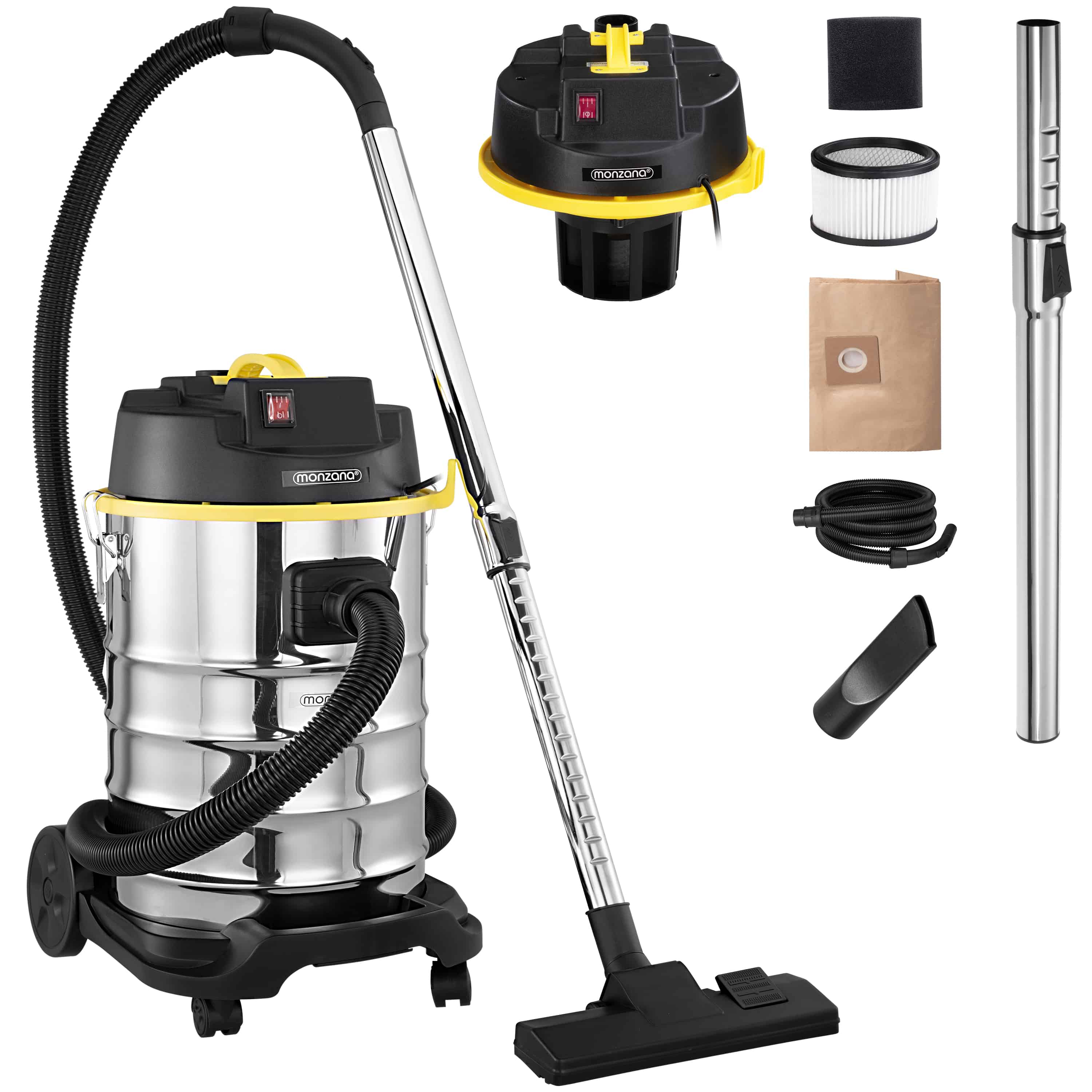 Våd- Og Tørstøvsuger  30l  1800w
