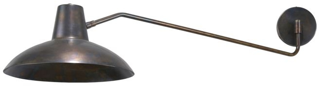 Væglampe House Doctor Desk Antik Brun ø31 104 Cm Jern E27 40