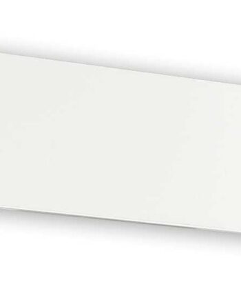 Væglampe Ideal Lux Bright   Led 22 5w 1500 Lm Hvid Mat Aluminium  Op- Og Nedadrettet Lys