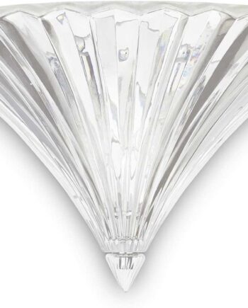 Væglampe Ideal Lux Santa Håndblæst Klart Glas Kromdetaljer 24ã 23ã 38   Cm E14 40w