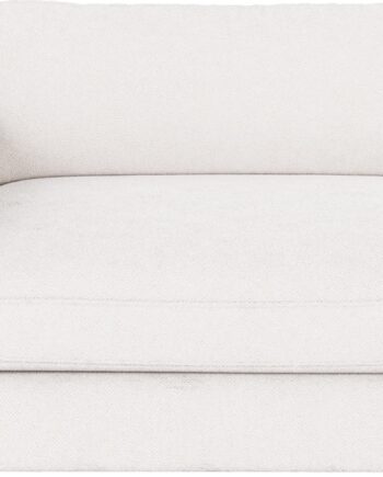 Venstre Armlæn Modulsofa Rowico Duncan Lang Hvid Bobby Polyester H78xb129xd150 Cm