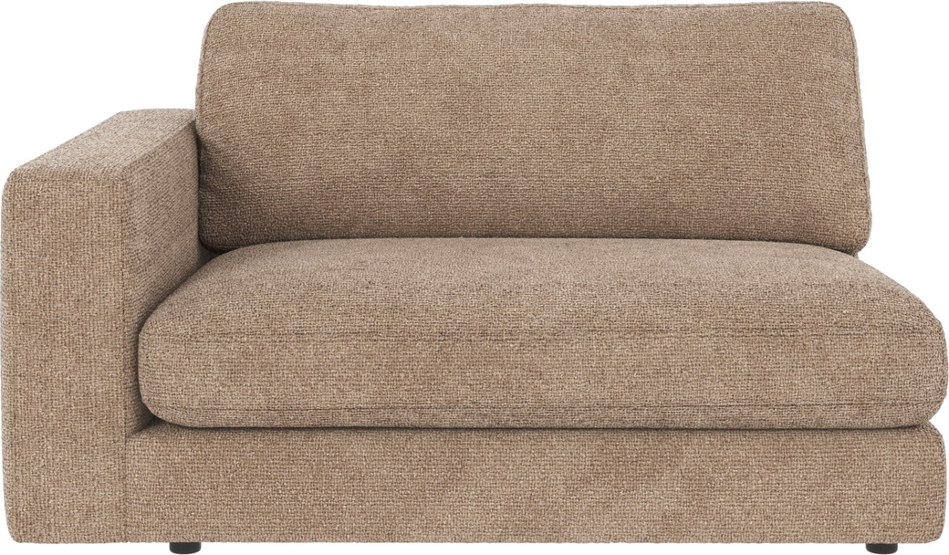Venstre Armlæn Rowico Duncan Modulsofa Gråbeige Robin 100   Polyester