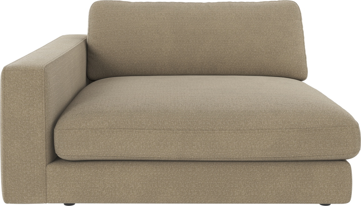 Venstre Armlænsmodul Rowico Duncan Modulsofa Rita Polyester Mørk Beige