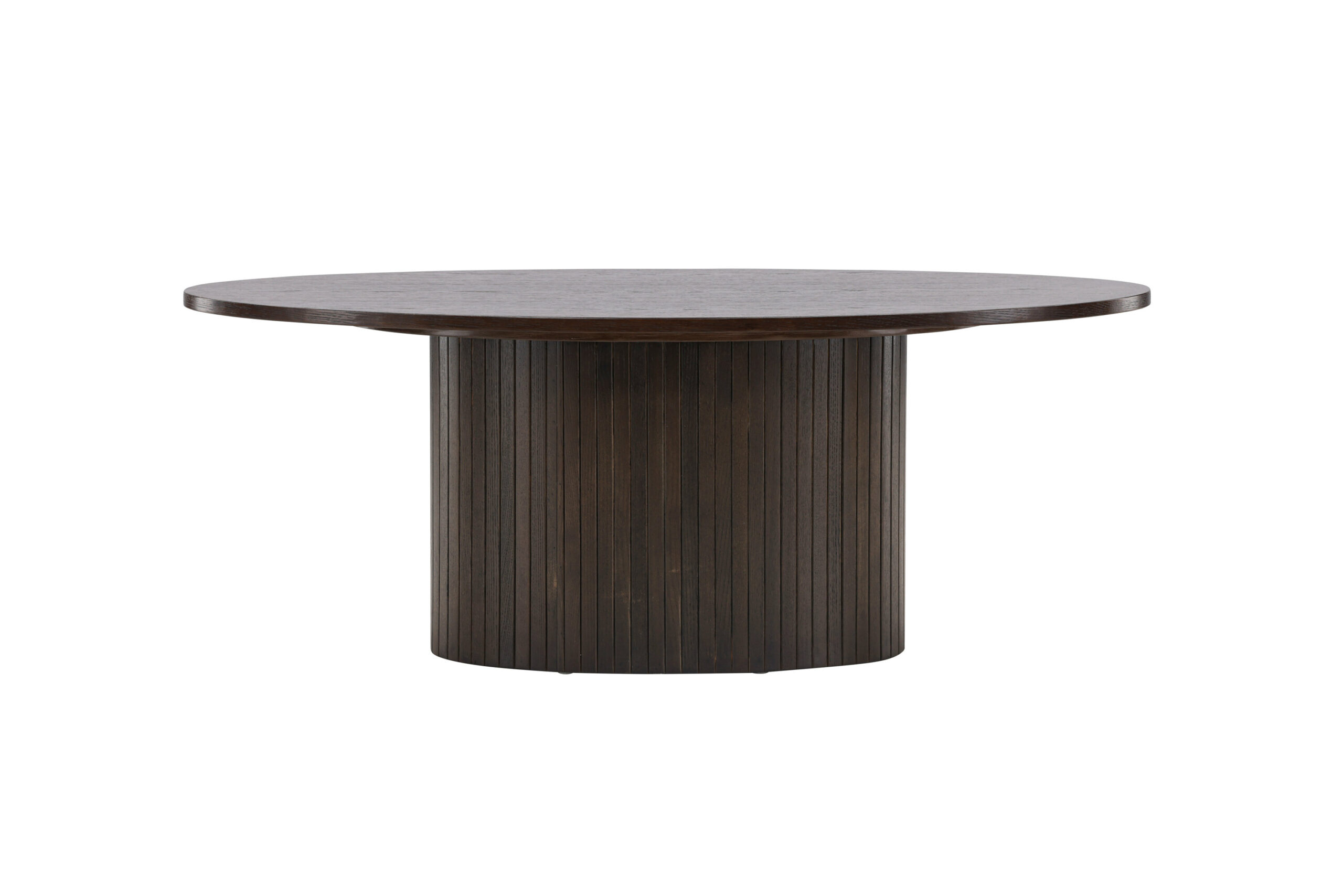 Venture Design Bianca Sofabord Oval Mokka Finér 120x55