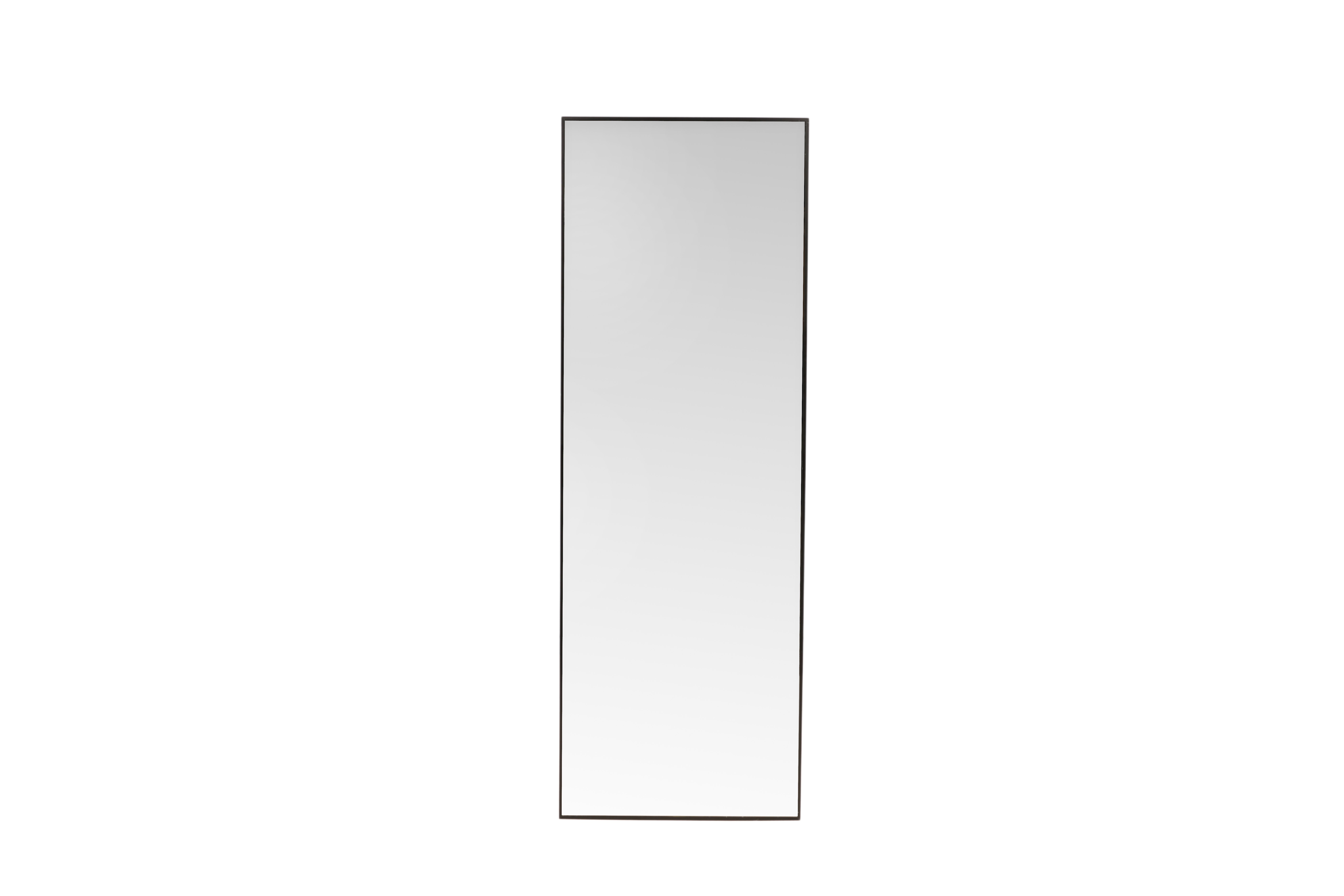 Venture Design Dalton Vægspejl  Rektangulær Spejlglas Og Matsort Aluminium  190x67 Cm