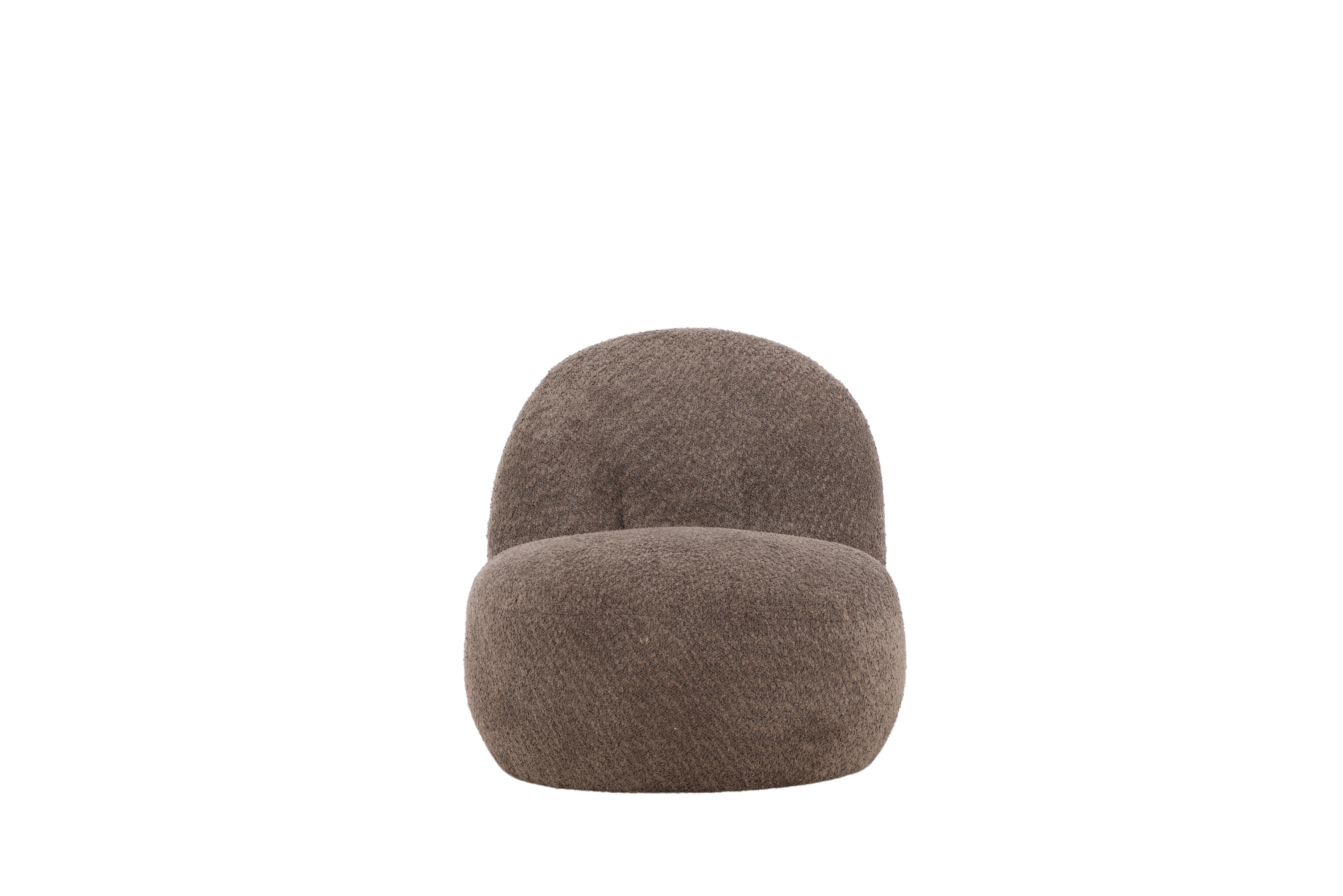 Venture Design Omaha Loungestol Brun Bouclé Polyester