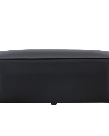 Venture Design Palmero Puf  Rektangulær Mat Sort Pu Og Mdf  119x59
