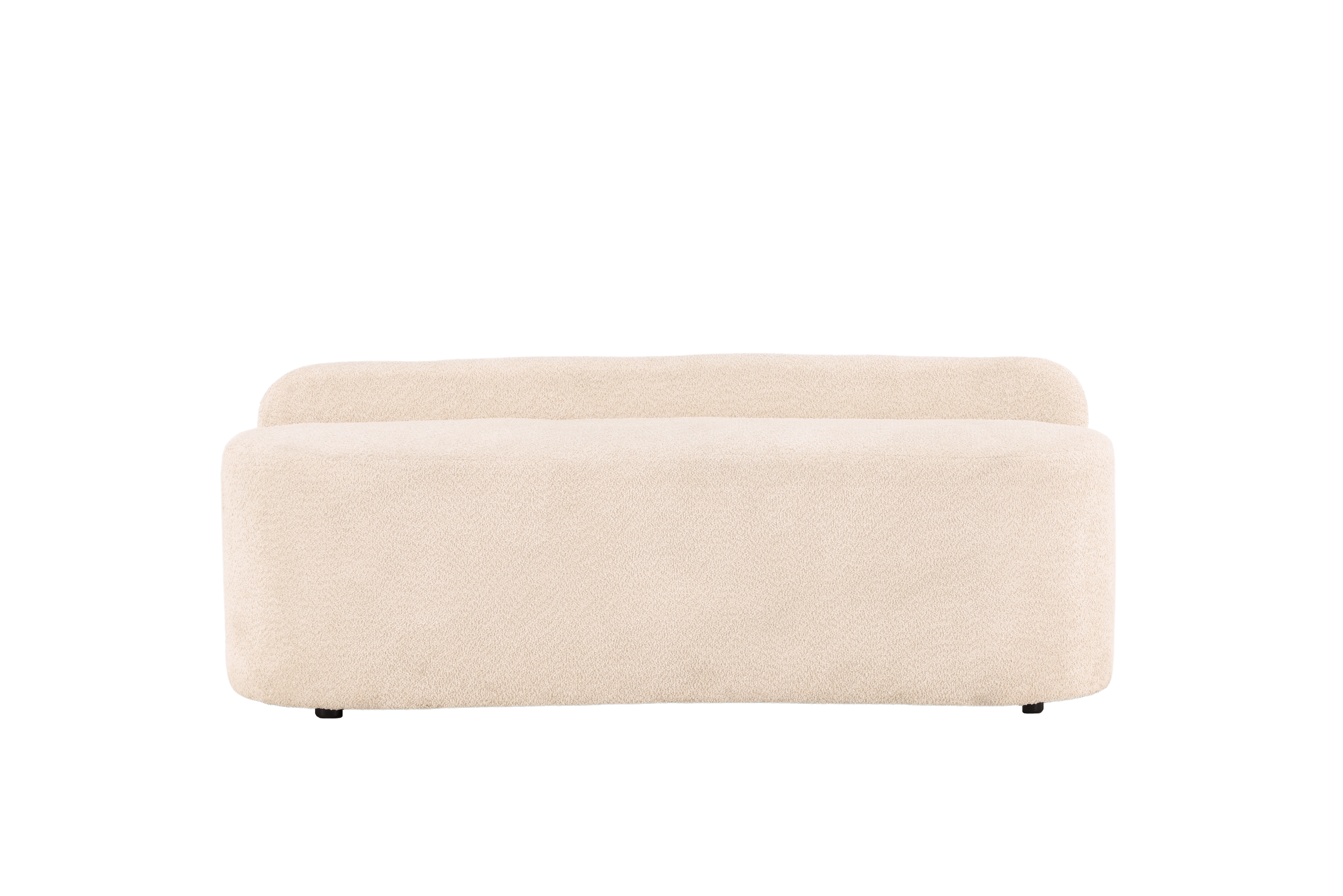 Venture Design Pocatello   Pers  Sofa Hvid Bouclé Stof