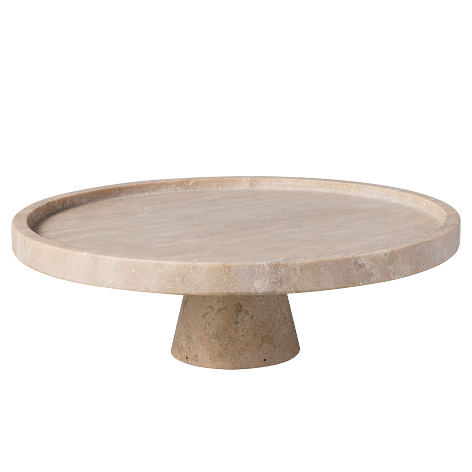 Villeroy Boch Manufacture Travertine Serveringsfad På Fod