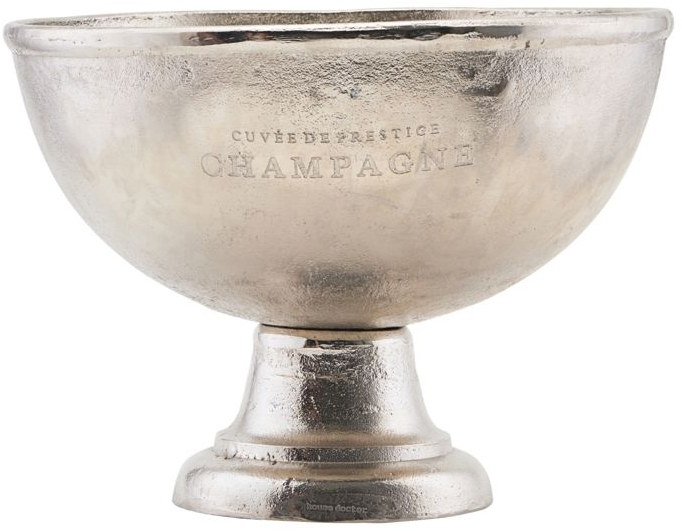 Vin- Og Champagnekøler House Doctor Champtub ø39 H29 Cm Aluminium Sølv