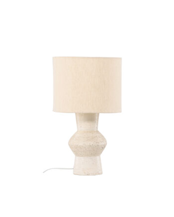 Vind Collection Valön Bordlampe Elfenben Jute Og Terracotta