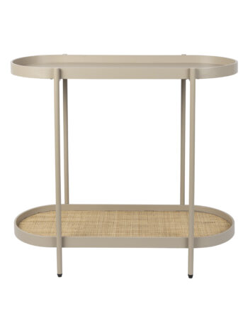 White Label Living Amaya Konsolbord       Hylde Beige Mdf Metal  85x39