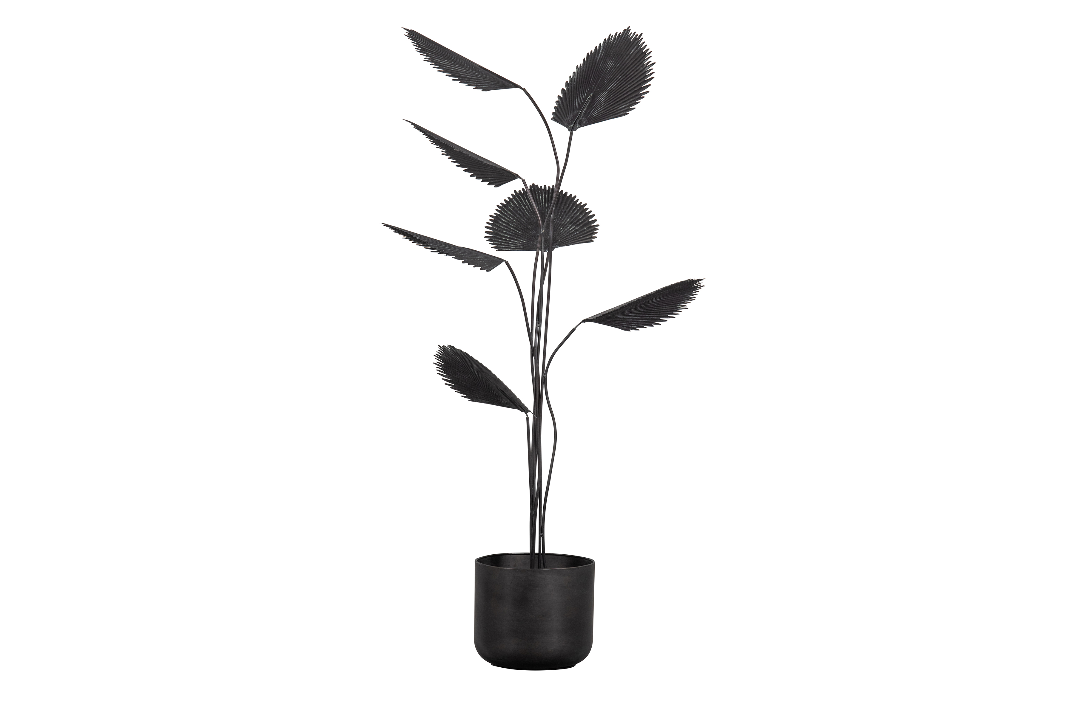 Woood Collection Kunstig Plante  Justerbar Sort Metal   :141