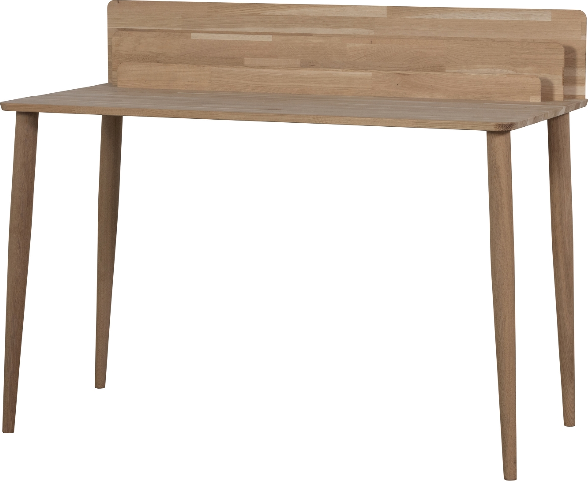 Woood Leva Skrivebord   Ubehandlet Fsc-certificeret Eg 120x59 Cm Tidløst Design Til Hjemmekontor