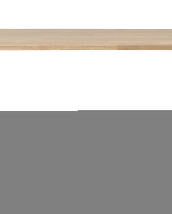 Woood Tablo Spisebord  Rektangulær Natur Eg Og Sort Stål  180x90