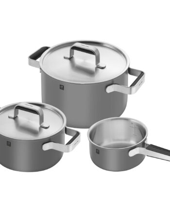 Zwilling Pure Grydesæt   Dele     Låg  Rustfrit Stål  Grå