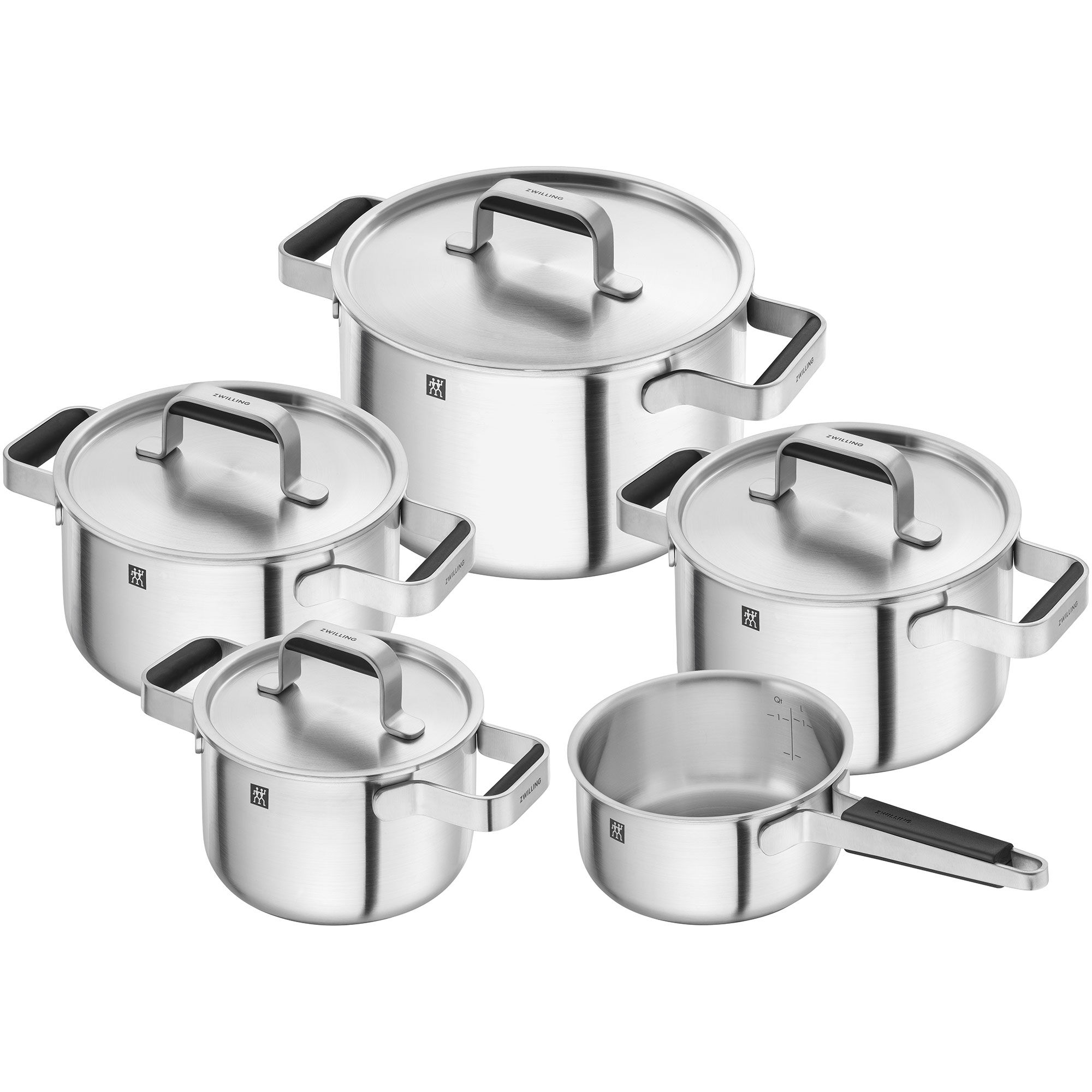 Zwilling Pure Grydesæt Dele Låg Rustfrit Stål