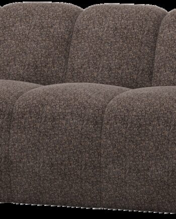 -personers Modulsofa Woood Mojo   Brun Valley   Chenille  Højre Armlæn  Blød Voluminøs Struktur
