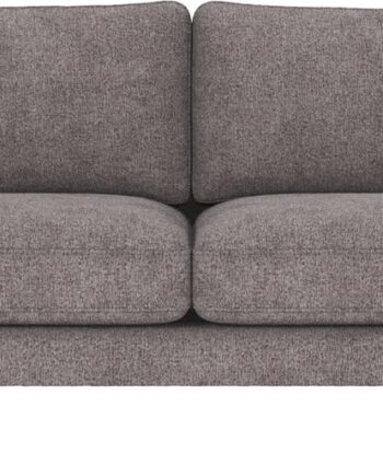 -personers Sofa Rowico Braden   Grå Greg 18 Polyesterstof  Lakerede Egetræsben  Bredde 216 Cm