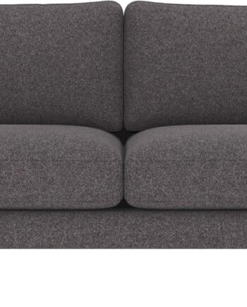 -personers Sofa Rowico Braden Mørkegrå Brenda 18 Polyester Med Fscâ -mix Ramme Og Lakerede Egetræsben