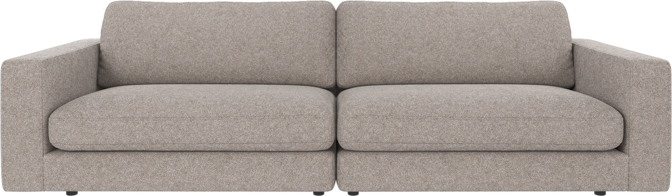 -personers Sofa Rowico Duncan Bobby   Grå Stof L258 D103 H78 Cm Skandinavisk Design