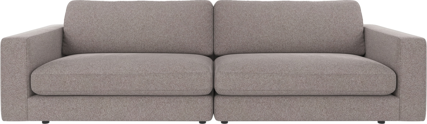 -personers Sofa Rowico Duncan Gråbeige Brenda   Polyester Fsc-mix 258ã 103 Cm