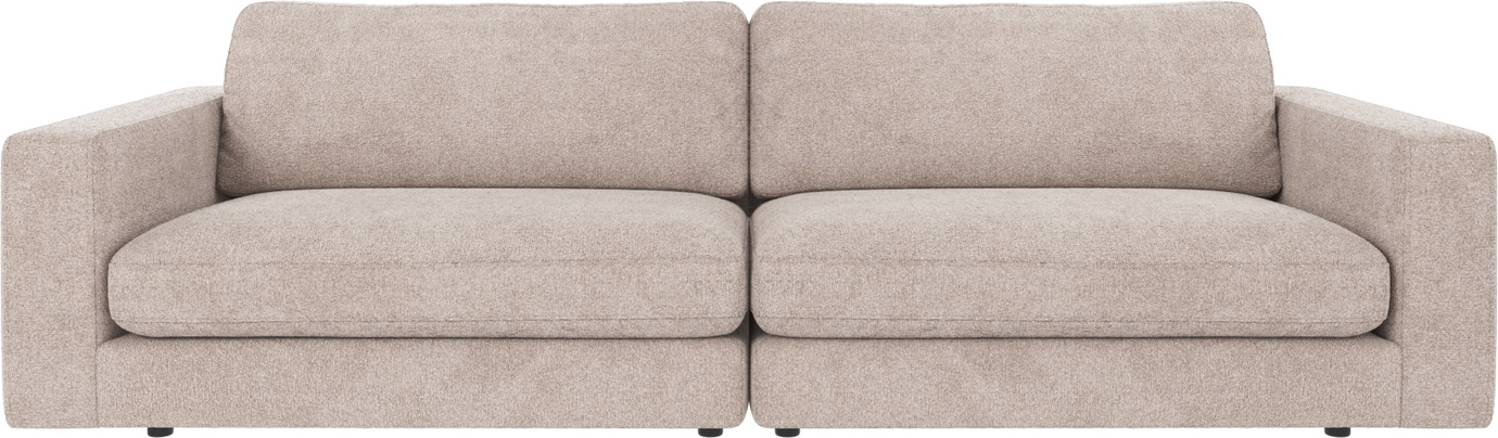 -personers Sofa Rowico Duncan Greg 17 Melange Lysegrå Polyester Mål 78ã 258ã 103 Cm