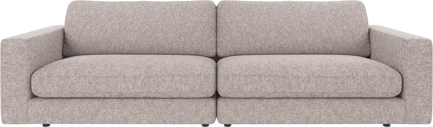 -personers Sofa Rowico Duncan   Gråt Melange-stof Fscâ  Certificeret