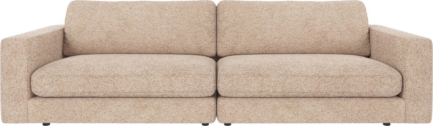 -personers Sofa Rowico Duncan   Lysebeige Anna   Stof Med Koldskum Og Zigzagfjedre