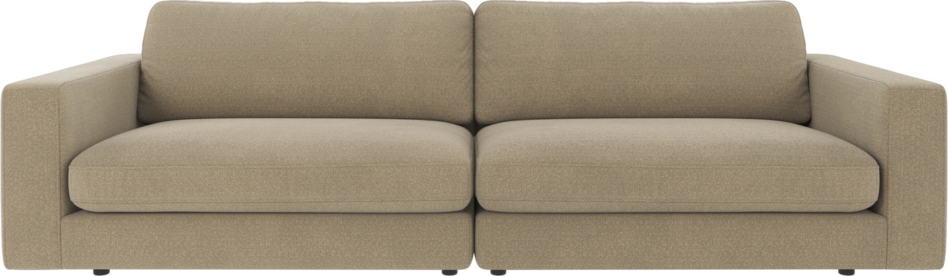 -personers Sofa Rowico Duncan   Mørk Beige Rita-stof   Skandinavisk Design  Modulopbygget