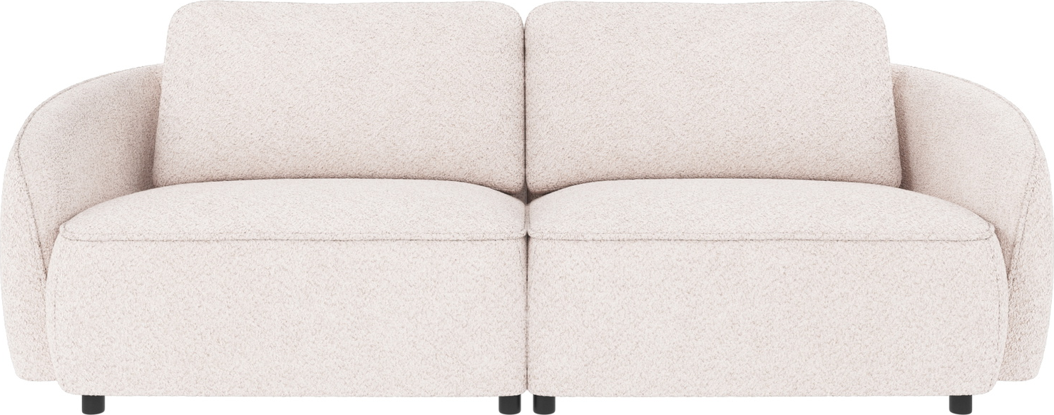 -personers Sofa Rowico Norris Anna   Hvid Polyesterstof B226   D102   H80 Cm