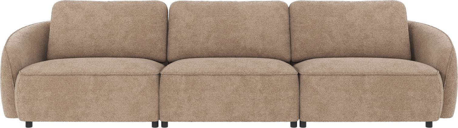 -personers Sofa Rowico Norris   Gråbeige Robin 109 Polyester   Nordisk Design Med Nozag-zigzagfjedre Og Fscâ -mix Certificeret Stel