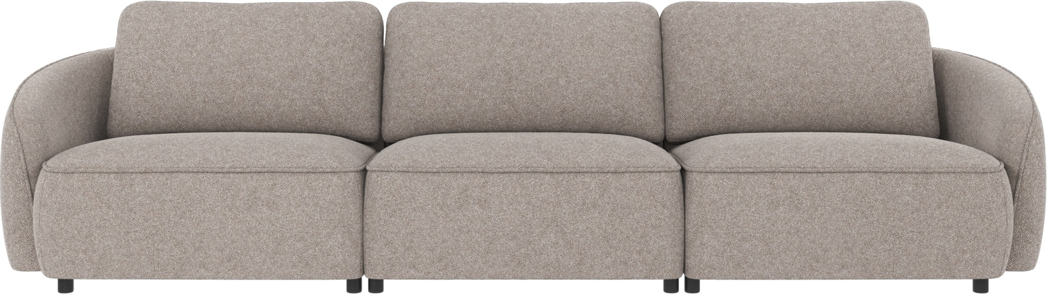 -personers Sofa Rowico Norris   Gråt Bobby-stof   Nordisk Design  Fsc Mix Træ  Martindale 100 000