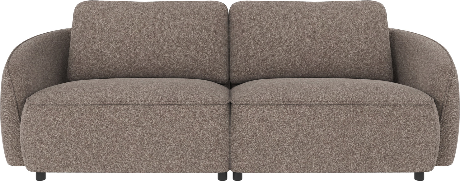 -personers Sofa Rowico Norris  Mørk Beige Bobby   Stof  Organisk Design  Slidstærk Martindale 100 000  Fsc-mix Træ