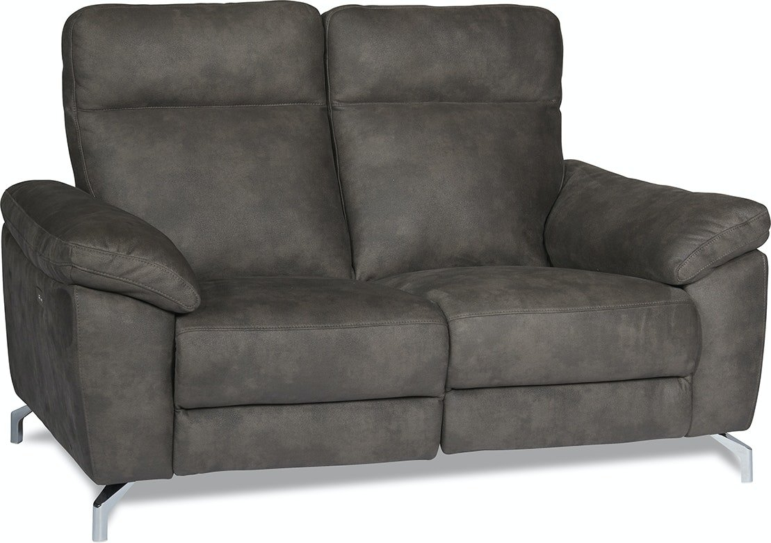 -personers Stofsofa Raymond Hallmark Edinburgh Grå Brun 162ã 96ã 101 Cm