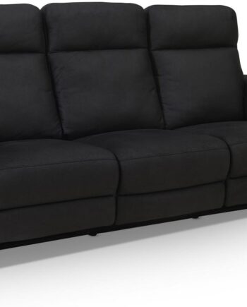 -personers Stofsofa Raymond   Hallmark Edinburgh  Sort  222x96x101 Cm