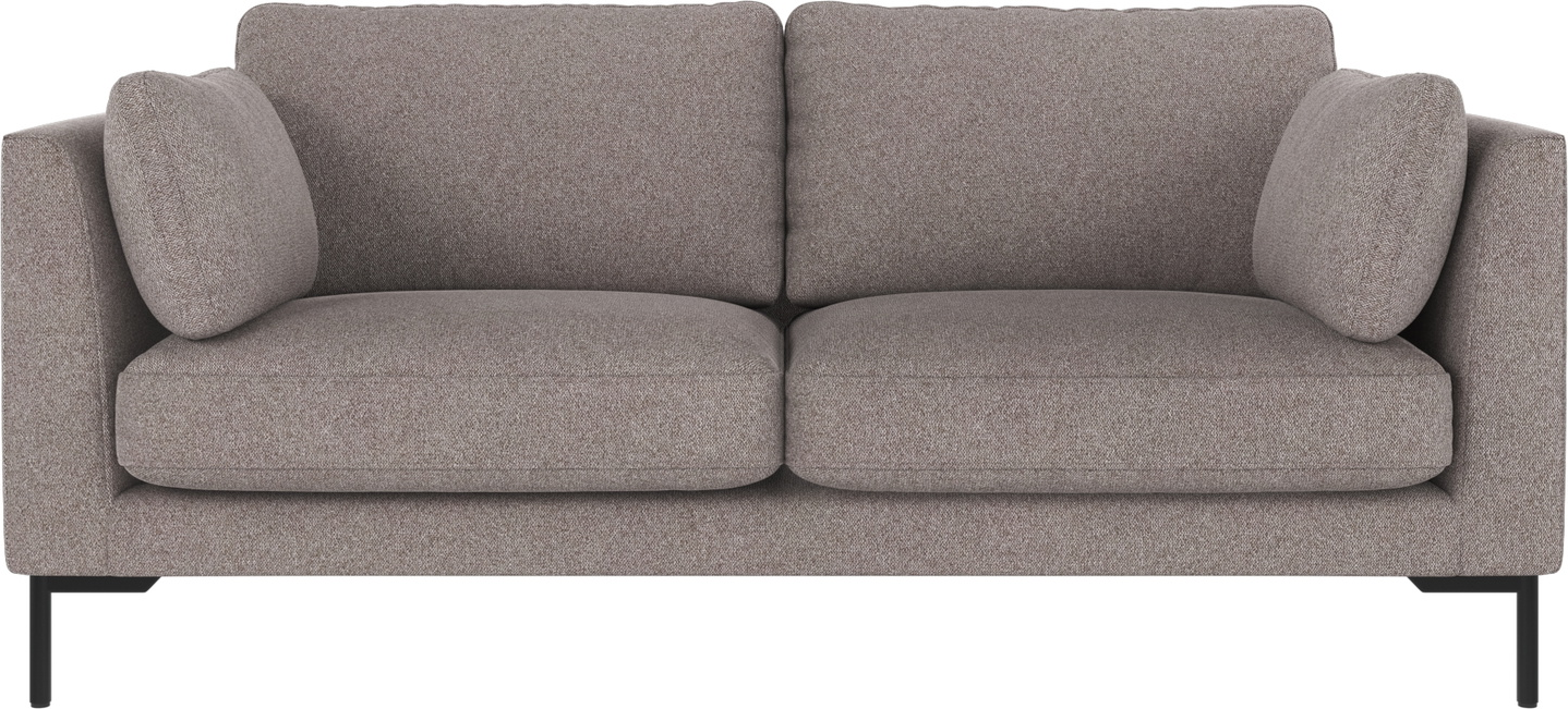 -personers Stofsofa Rowico Corwin Brenda   Grå-beige 190x98x83 Cm