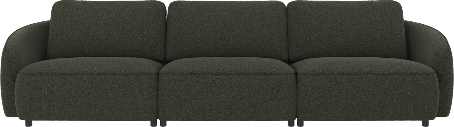 -personers Stofsofa Rowico Norris Alice 162 Grøn 319x102 Cm Skandinavisk Design