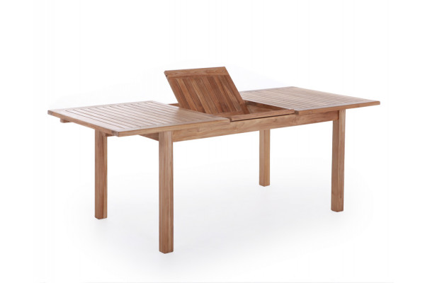Alsi Teak Bord 90x150 200 Cm